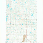 United States Geological Survey Garrison NE, ND (1981, 24000-Scale) digital map