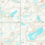 United States Geological Survey Garrison NE, ND (1981, 24000-Scale) digital map