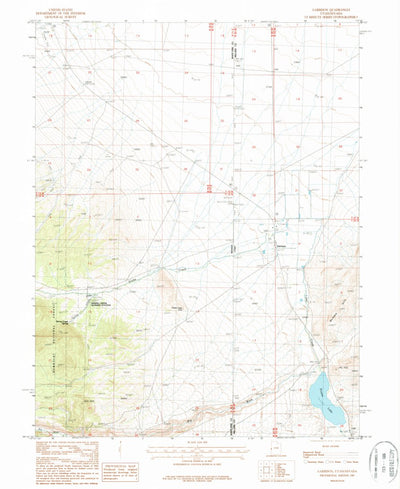 United States Geological Survey Garrison, UT-NV (1987, 24000-Scale) digital map