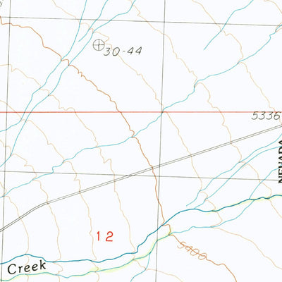 United States Geological Survey Garrison, UT-NV (1987, 24000-Scale) digital map