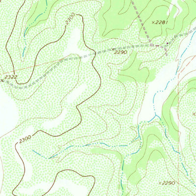 United States Geological Survey Garven Store, TX (1963, 24000-Scale) digital map