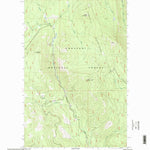 United States Geological Survey Garver Mountain, MT (1997, 24000-Scale) digital map