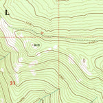 United States Geological Survey Garver Mountain, MT (1997, 24000-Scale) digital map