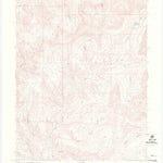United States Geological Survey Garvey Canyon, CO (1968, 24000-Scale) digital map