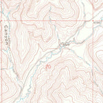 United States Geological Survey Garvey Canyon, CO (1968, 24000-Scale) digital map