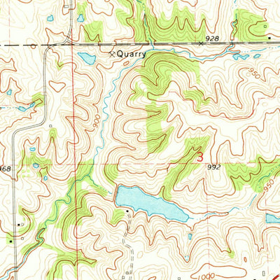 United States Geological Survey Garwin, IA (1971, 24000-Scale) digital map