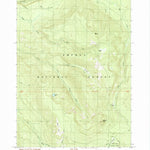 United States Geological Survey Garwood Butte, OR (1985, 24000-Scale) digital map