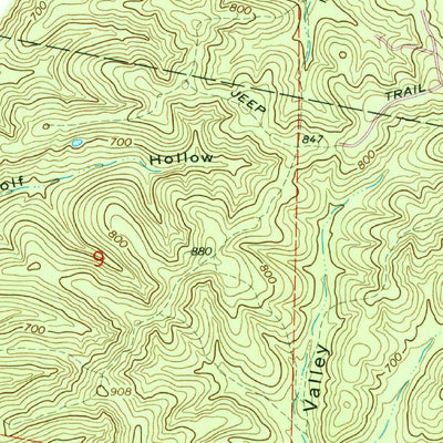 United States Geological Survey Garwood, MO (1968, 24000-Scale) digital map