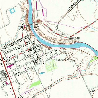 United States Geological Survey Garwood, TX (1959, 24000-Scale) digital map