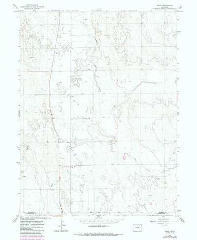 United States Geological Survey Gary, CO (1965, 24000-Scale) digital map