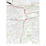 United States Geological Survey Gary, IN (2022, 24000-Scale) digital map