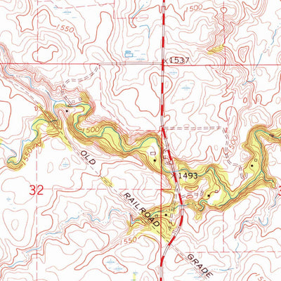 United States Geological Survey Gary, SD-MN (1967, 24000-Scale) digital map