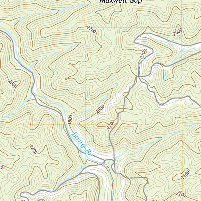 United States Geological Survey Gary, WV (2019, 24000-Scale) digital map