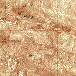 United States Geological Survey Garza Peak, CA (1934, 31680-Scale) digital map