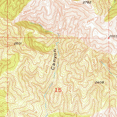 United States Geological Survey Garza Peak, CA (1953, 24000-Scale) digital map