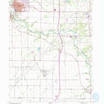 United States Geological Survey Gas City, IN (1960, 24000-Scale) digital map