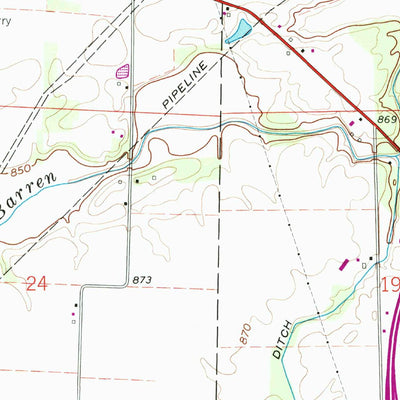 United States Geological Survey Gas City, IN (1960, 24000-Scale) digital map