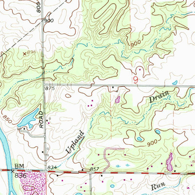 United States Geological Survey Gas City, IN (1960, 24000-Scale) digital map