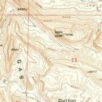 United States Geological Survey Gas Hills, WY (1952, 24000-Scale) digital map