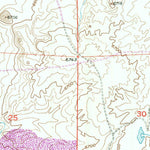 United States Geological Survey Gas Hills, WY (1958, 24000-Scale) digital map
