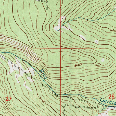 United States Geological Survey Gascon, NM (2002, 24000-Scale) digital map