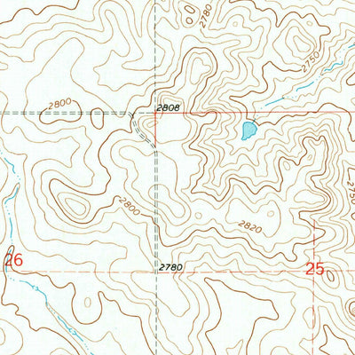 United States Geological Survey Gascoyne, ND (1969, 24000-Scale) digital map