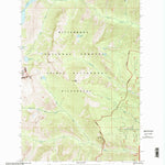 United States Geological Survey Gash Point, MT-ID (1998, 24000-Scale) digital map