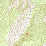 United States Geological Survey Gash Point, MT-ID (1998, 24000-Scale) digital map