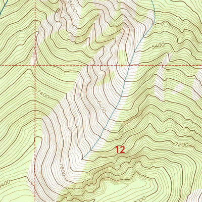 United States Geological Survey Gash Point, MT-ID (1998, 24000-Scale) digital map