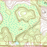 United States Geological Survey Gaskin, FL-AL (1973, 24000-Scale) digital map