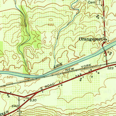 United States Geological Survey Gasport, NY (1950, 24000-Scale) digital map