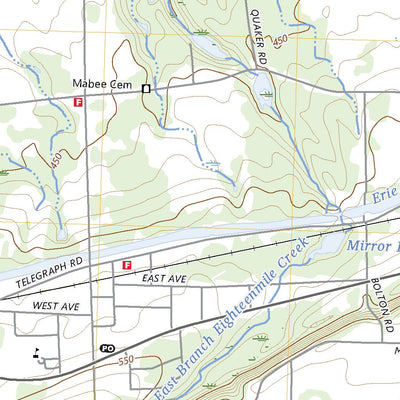 United States Geological Survey Gasport, NY (2023, 24000-Scale) digital map