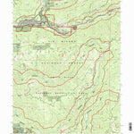 United States Geological Survey Gasquet, CA (1997, 24000-Scale) digital map