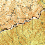 United States Geological Survey Gasquet, CA-OR (1945, 62500-Scale) digital map