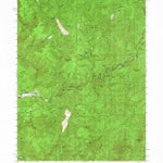 United States Geological Survey Gasquet, CA-OR (1951, 62500-Scale) digital map