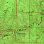 United States Geological Survey Gasquet, CA-OR (1951, 62500-Scale) digital map