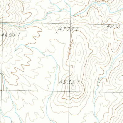 United States Geological Survey Gass Peak NE, NV (1986, 24000-Scale) digital map
