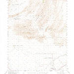 United States Geological Survey Gass Peak, NV (1952, 62500-Scale) digital map