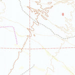 United States Geological Survey Gass Peak SW, NV (1974, 24000-Scale) digital map