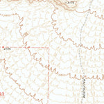 United States Geological Survey Gass Peak SW, NV (1974, 24000-Scale) digital map