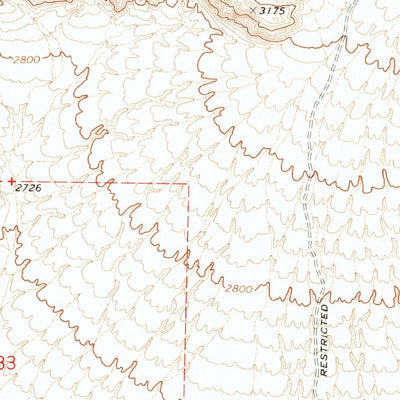 United States Geological Survey Gass Peak SW, NV (1974, 24000-Scale) digital map