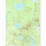 United States Geological Survey Gassabias Lake, ME (1987, 24000-Scale) digital map