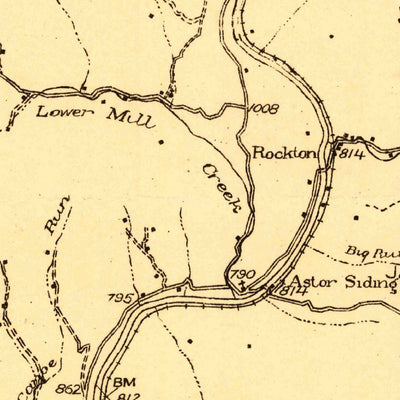 United States Geological Survey Gassaway, WV (1908, 48000-Scale) digital map