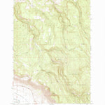 United States Geological Survey Gasset Bluff, OR (1965, 24000-Scale) digital map