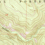 United States Geological Survey Gasset Bluff, OR (1965, 24000-Scale) digital map