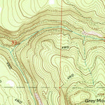 United States Geological Survey Gasset Bluff, OR (1993, 24000-Scale) digital map