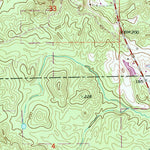 United States Geological Survey Gaston, AL (1971, 24000-Scale) digital map