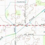 United States Geological Survey Gaston, IN (1960, 24000-Scale) digital map