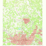United States Geological Survey Gastonia North, NC (1970, 24000-Scale) digital map