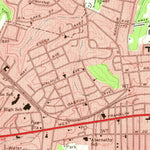 United States Geological Survey Gastonia North, NC (1970, 24000-Scale) digital map